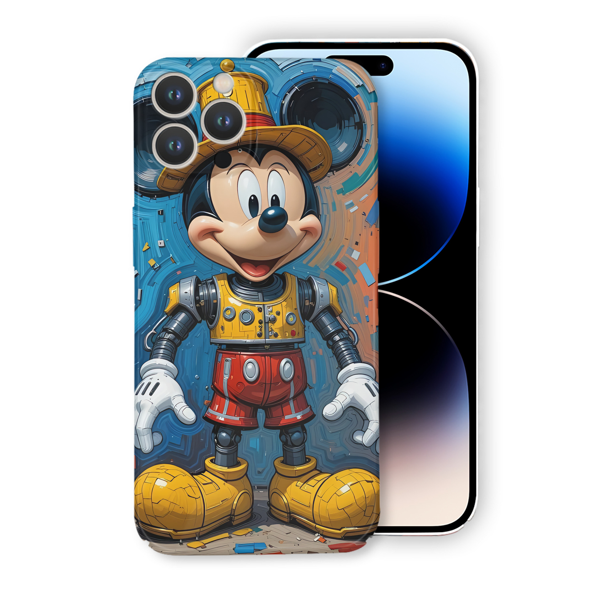 （画像用） ミッキーマウス Mickey Mouse 【iPhone 14シリーズ対応】ハードケース